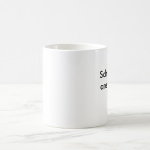 Schnauzers är folk för kaffemugg
