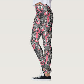 Schnauzers formgivning leggings