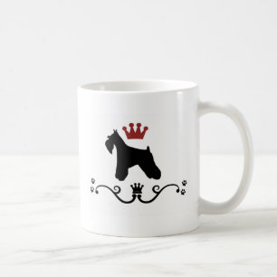 Schnauzers härskar kaffemuggen kaffemugg