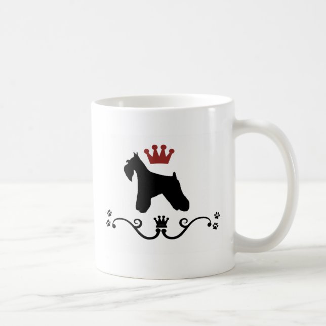 Schnauzers härskar kaffemuggen kaffemugg (Höger)