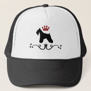 Schnauzers härskar locket truckerkeps