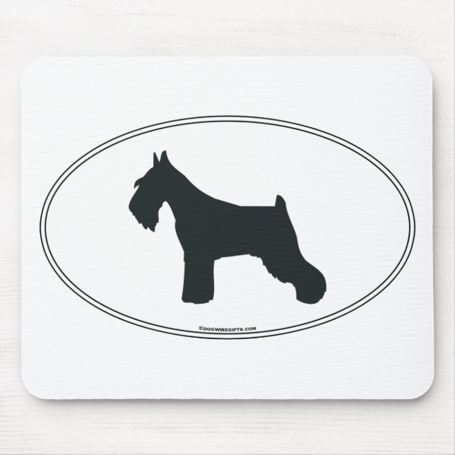 SchnauzerSilhouette Musmatta (Framsidan)