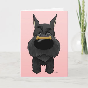 Schnauzervalentin Helgkort