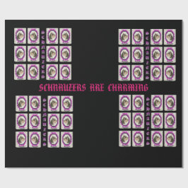 SchnauzerWrpping papper Presentpapper