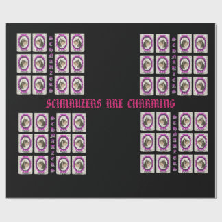 SchnauzerWrpping papper Presentpapper
