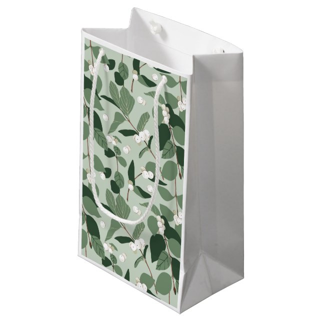 Schneebeeren. Geschenktüte (Framsidan Vinklad)