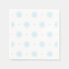 Schneeflocke Pappersservett