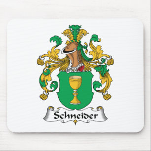 Schneider familjvapensköld musmatta