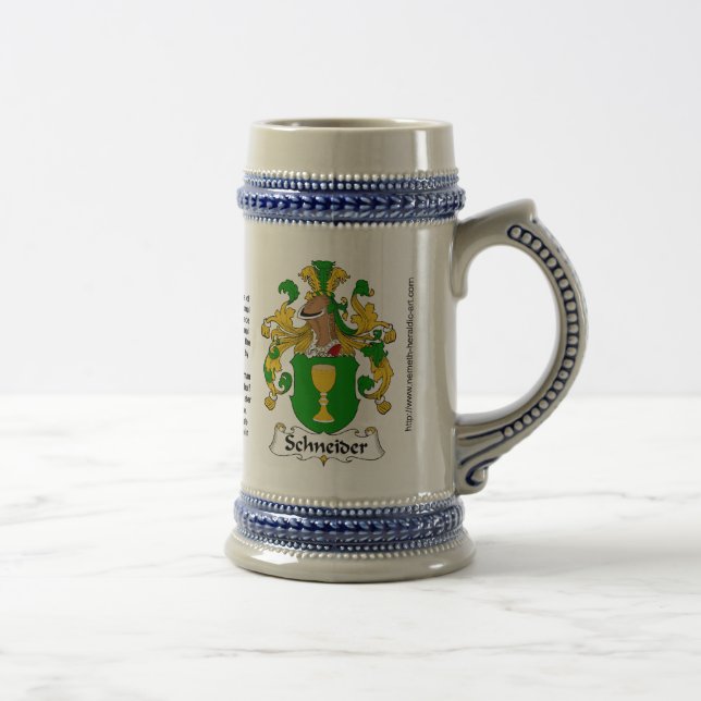 Schneider familjvapensköld Stein Sejdel (Höger)
