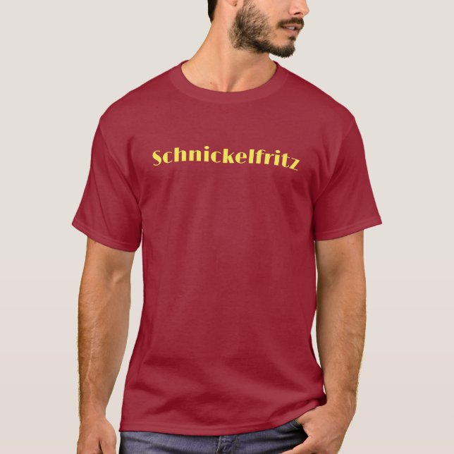 Schnickelfritz T Shirt (Framsida)