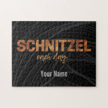 Schnitzel-design varje dag, en fin utsugningsdesig