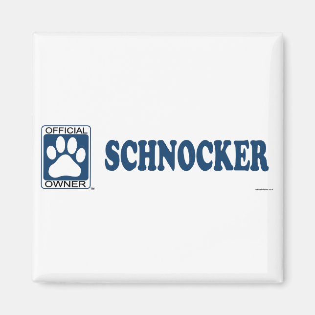 SCHNOCKER_blue Magnet (Framsidan)