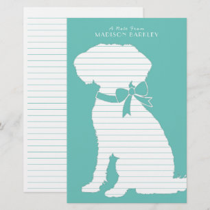 Schnoodle Hund Puppy Brevpapper