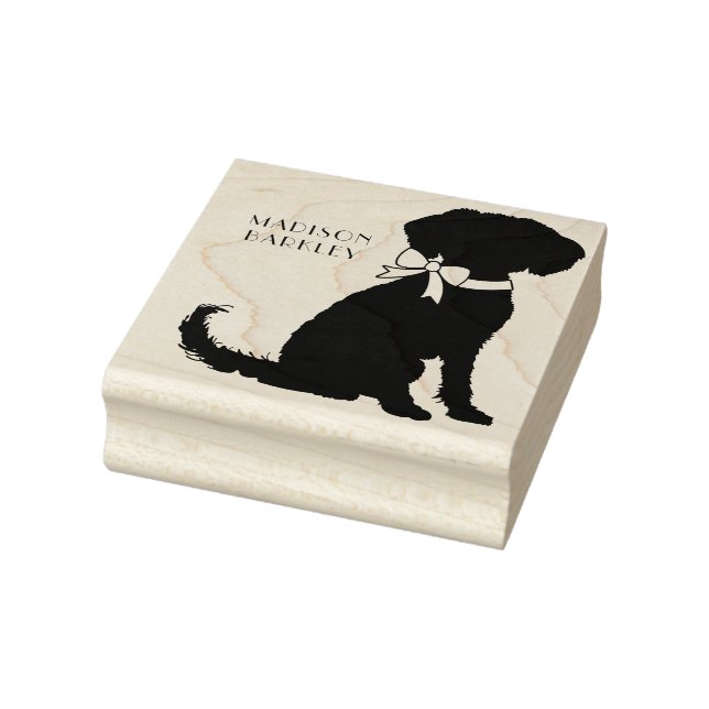 Schnoodle Hund Valp Stämpel (Stämpel)