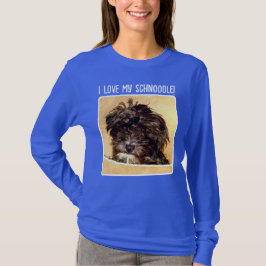 Schnoodle Hund Women's Sweatshirt T Shirt