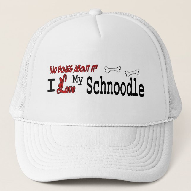 Schnoodle (jag älskar) mössa keps (Framsida)
