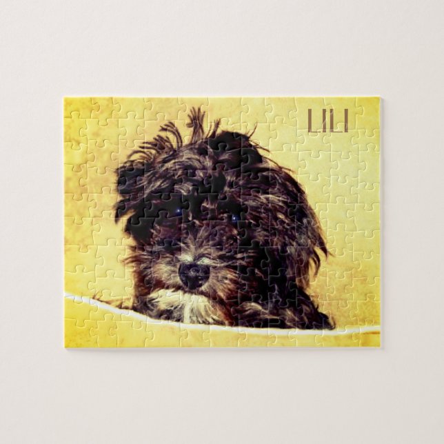Schnoodle Jigszle Puzzle Personlig Pussel (Horisontell)