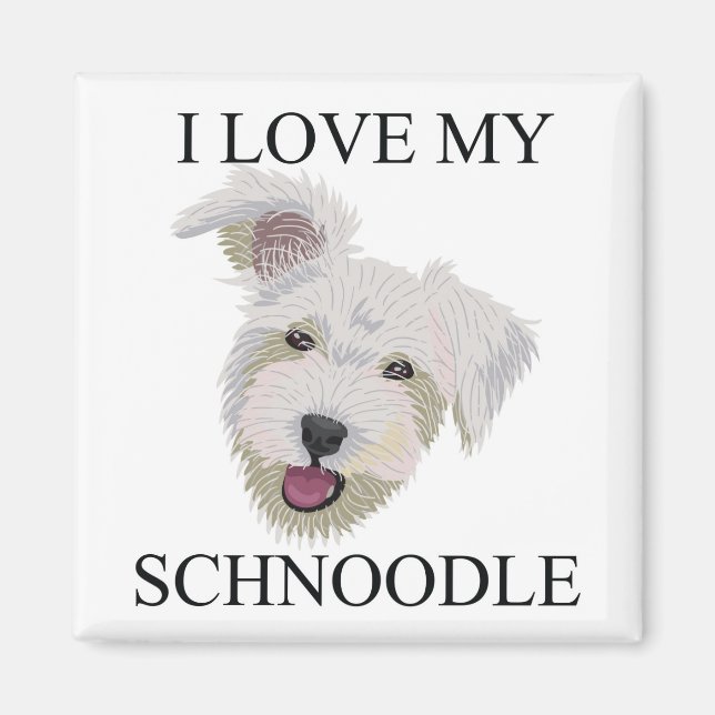 SCHNOODLE Kärlek! Magnet (Framsidan)
