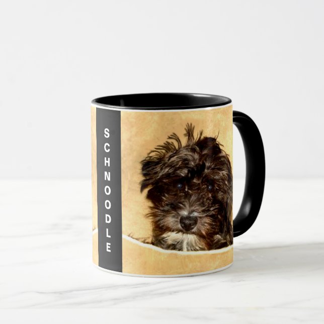 Schnoodle Personlig Combo Mugg (Framsida höger)