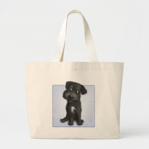 Schnoodle (svart) jumbo tygkasse