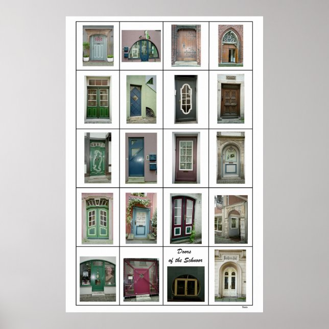 Schnoors dörrar poster (Framsidan)