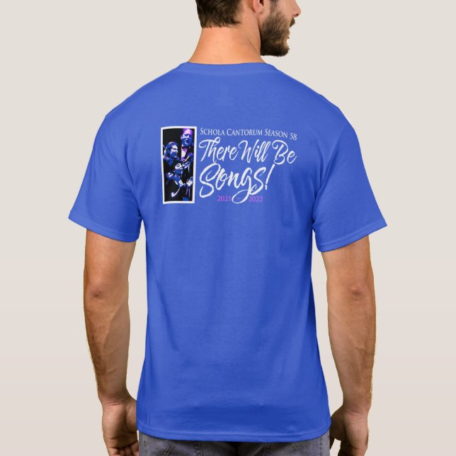 Schola Blue schola cantorum season 58 tee (Baksida)