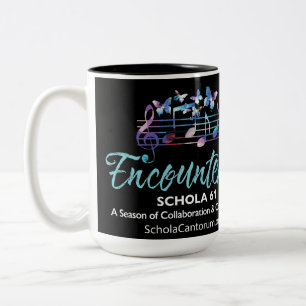 Schola Cantorum Season 61 '24' 25 Black 12oz mugg