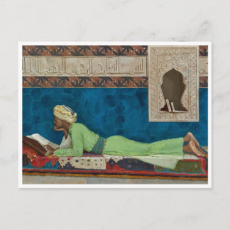 Scholar av Osman Hamdi Bey Vykort