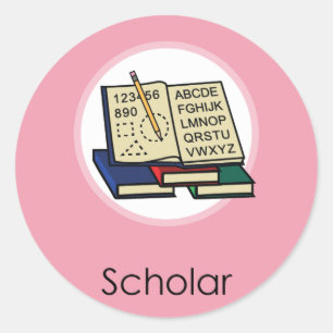 Scholar Doljabi Doljanchi Dol Koreas födelsedag Runt Klistermärke