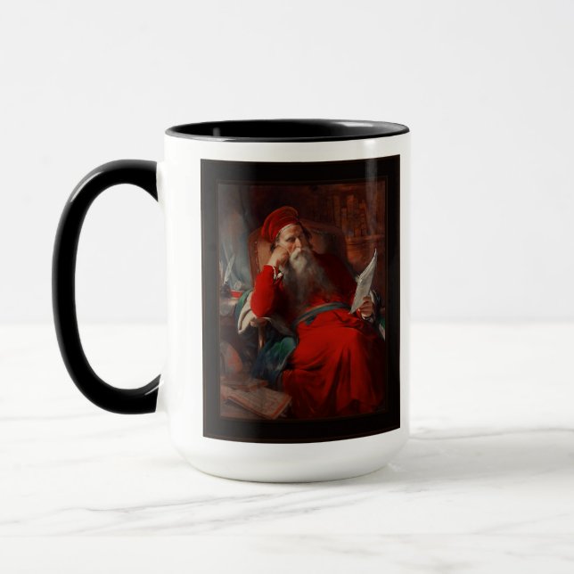 Scholar i sin studie av Friedrich von Amerling Mugg (Vänster)