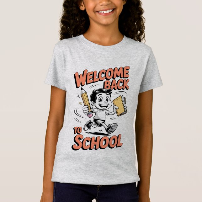 Scholarly Strides T Shirt (Framsida)