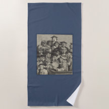 Scholars vid en föreläsning (av William Hogarth)