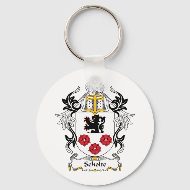 Scholte Family Crest Nyckelring (Framsida)