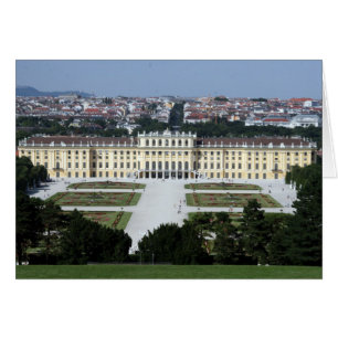 schonbrunn hälsningskort