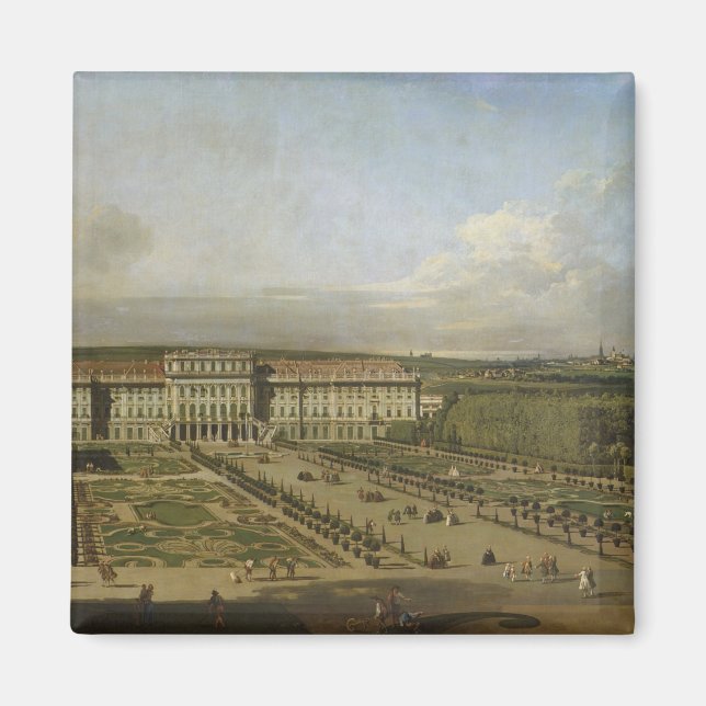 Schonbrunn Palace and gardens, 1759-61 Magnet (Framsidan)