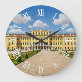 Schönbrunn Palace Vienna Austria Travel Stor Klocka