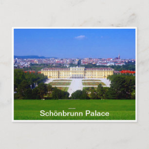 schönbrunn palace-vy vykort