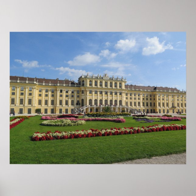 Schönbrunn Palace Wien Poster (Framsidan)