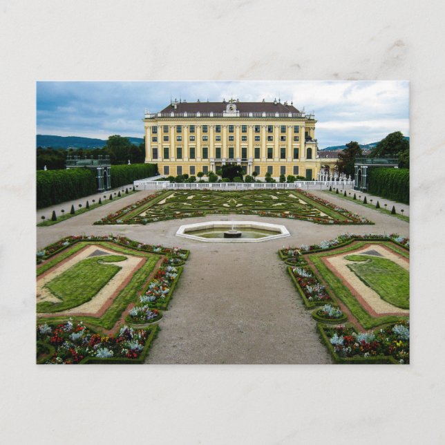 Schonbrunn Palace, Wien - vykort (Framsida)