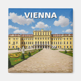 Schönbrunn Palace WiÖsterrike Travel Magnet