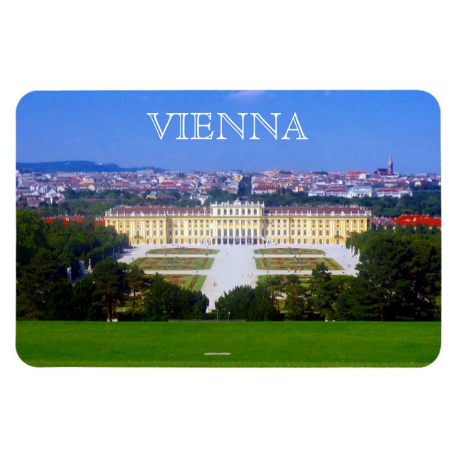 schönbrunn slott i wien magnet (Horisontell)