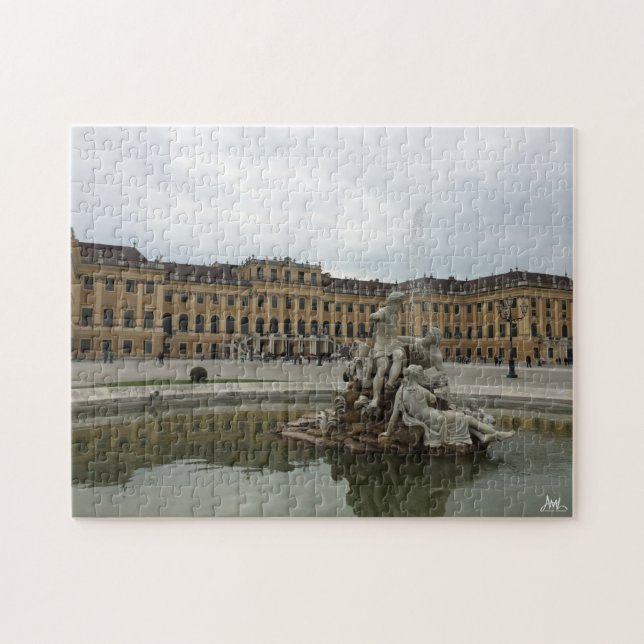 Schönbrunn slott pussel (Horisontell)