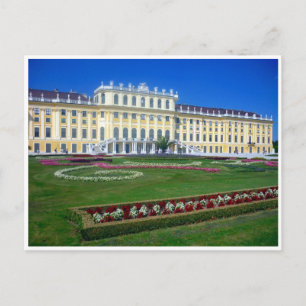 schönbrunn trädgårdens vykort