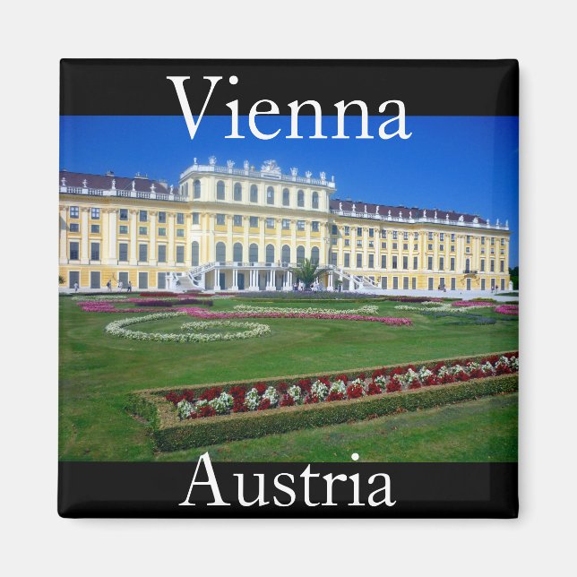 schönbrunn vienna austria magnet (Framsidan)