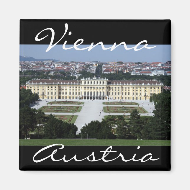 schönbrunn vienna austria magnet (Framsidan)