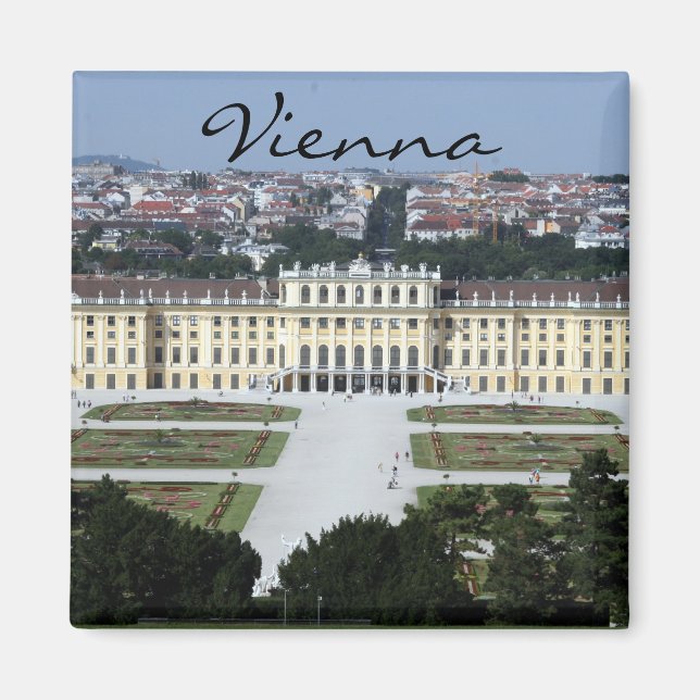 schönbrunn vienna magnet (Framsidan)