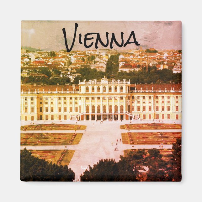 schönbrunn vienna magnet (Framsidan)