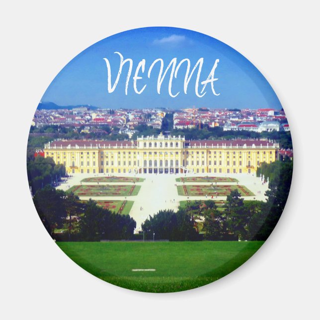 schonbrunn vienna magnet (Framsidan)
