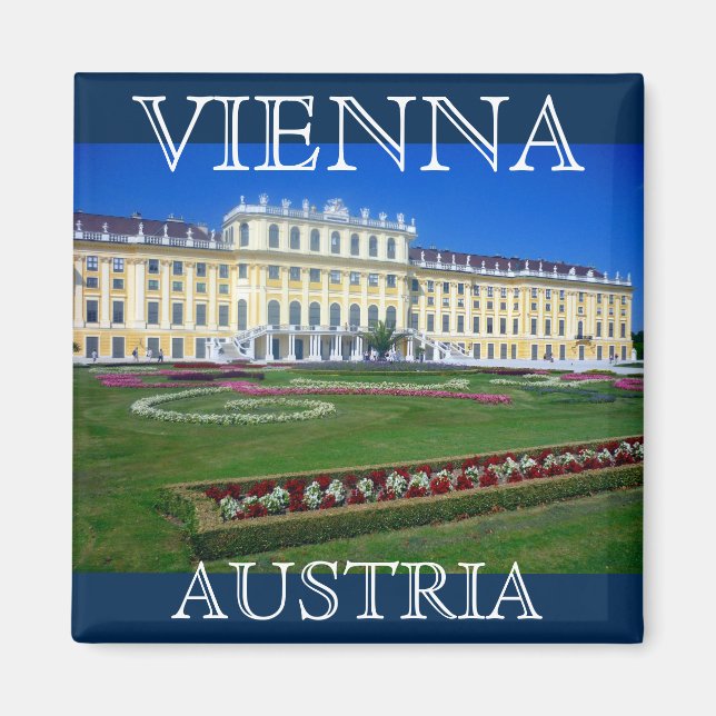 schönbrunn vienna magnet (Framsidan)