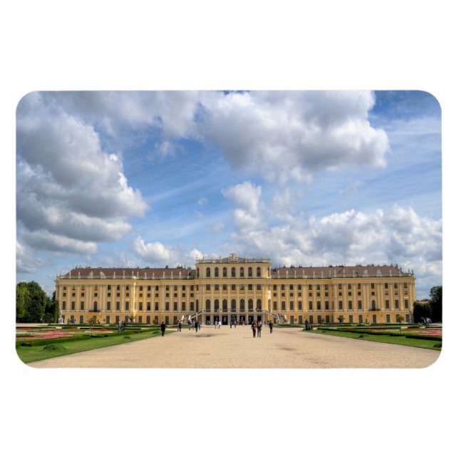 Schönbrunn, Wien, Österrike Magnet (Horisontell)